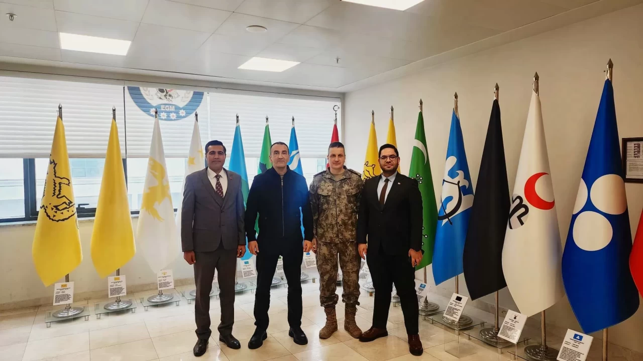 Halep Türkmenleri Derneği’nden Özel Harekât’a teşekkür ziyareti: “Sahadaki mücadele Türkmen gönüllerinde yaşayacak”