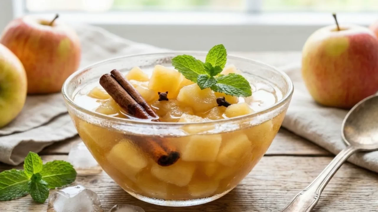 İftar ve sahurun doğal serinliği: Hazımsızlığa iyi gelen ev yapımı elma kompostosu tarifi