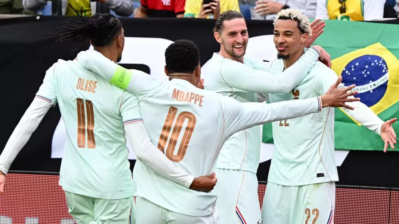 Fransa, hazırlık maçında Brezilya'yı mağlup etti: Gabriel Sara ilk kez forma giydi