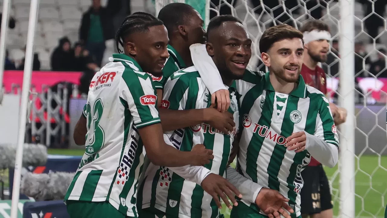 Konyaspor, üç puanı tek golle aldı | Süper Lig'de Konyaspor 1-0 Gençlerbirliği