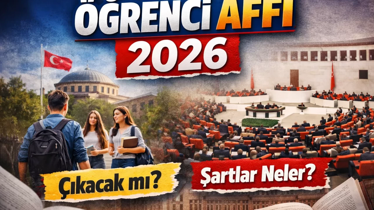 Öğrenci affı çıkacak mı 2026? Öğrenci affı şartları nedir?