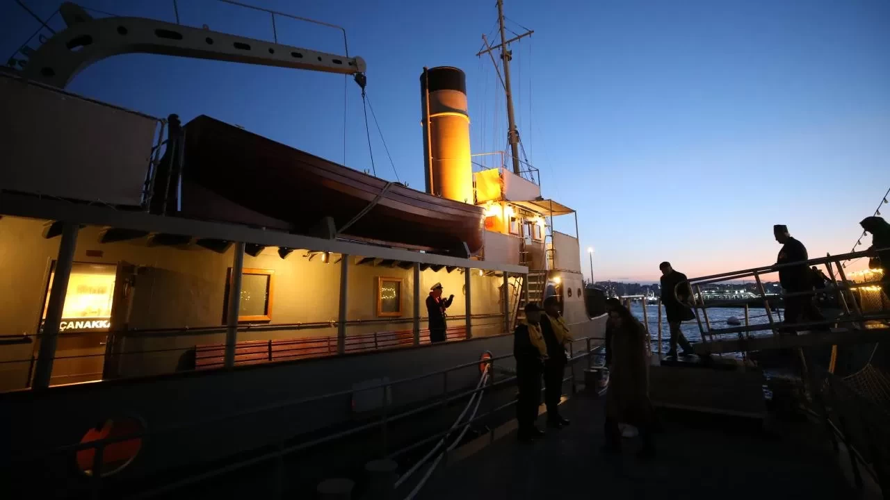 111 yıl sonra aynı güzergahta: Nusret Mayın Gemisi yeniden denizlerde!