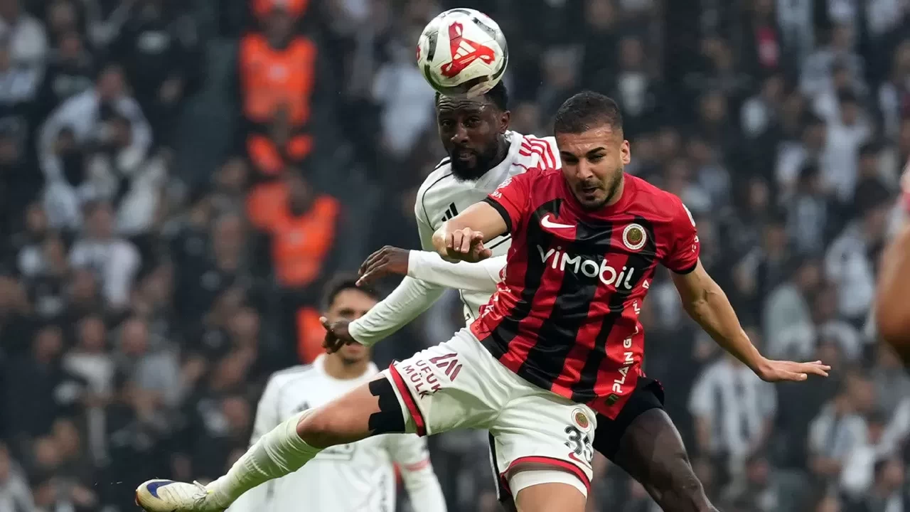 Süper Lig'de Gençlerbirliği-Beşiktaş maçının ilk 11'leri belli oldu