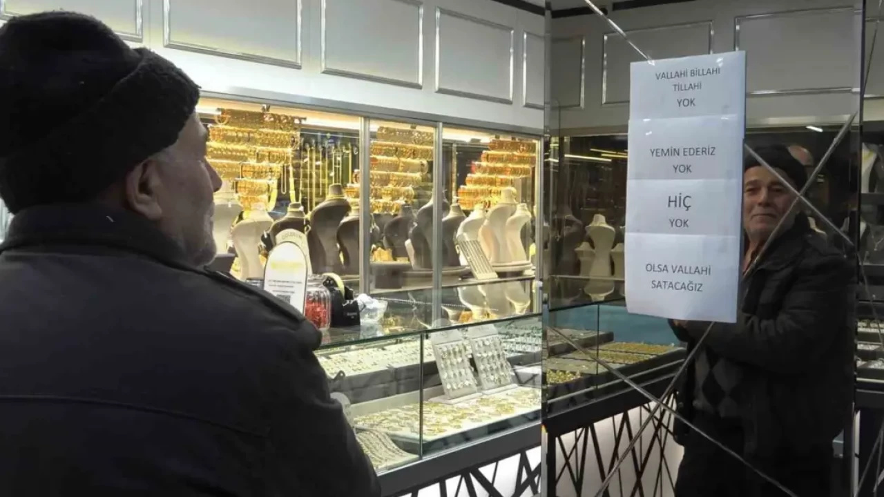 Kuyumcularda altın yok mu, bitti mi 2026? Altın satışı durduruldu mu?