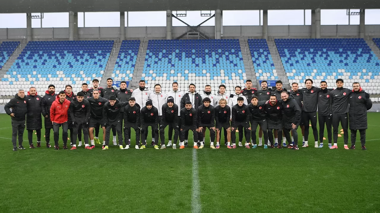 Ümit Milli Takım, Hırvatistan maçı hazırlıklarını tamamladı
