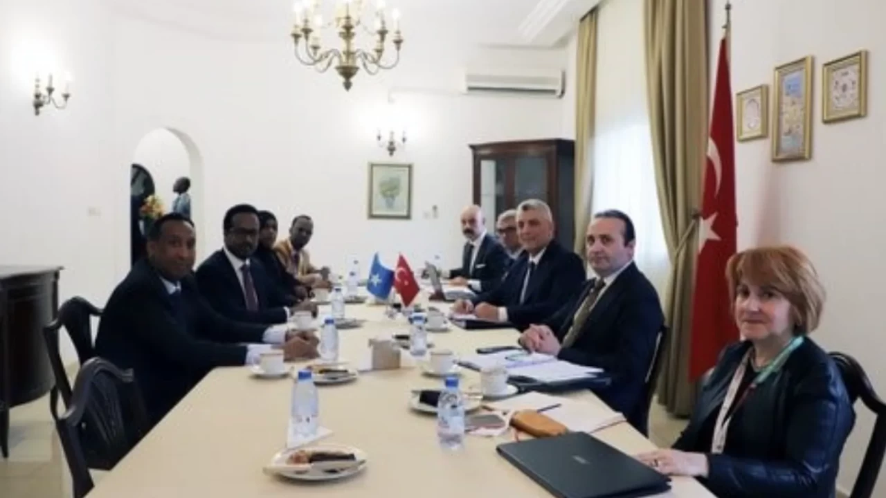 Bakan Bolat Kamerun’da Somali ile masaya oturdu