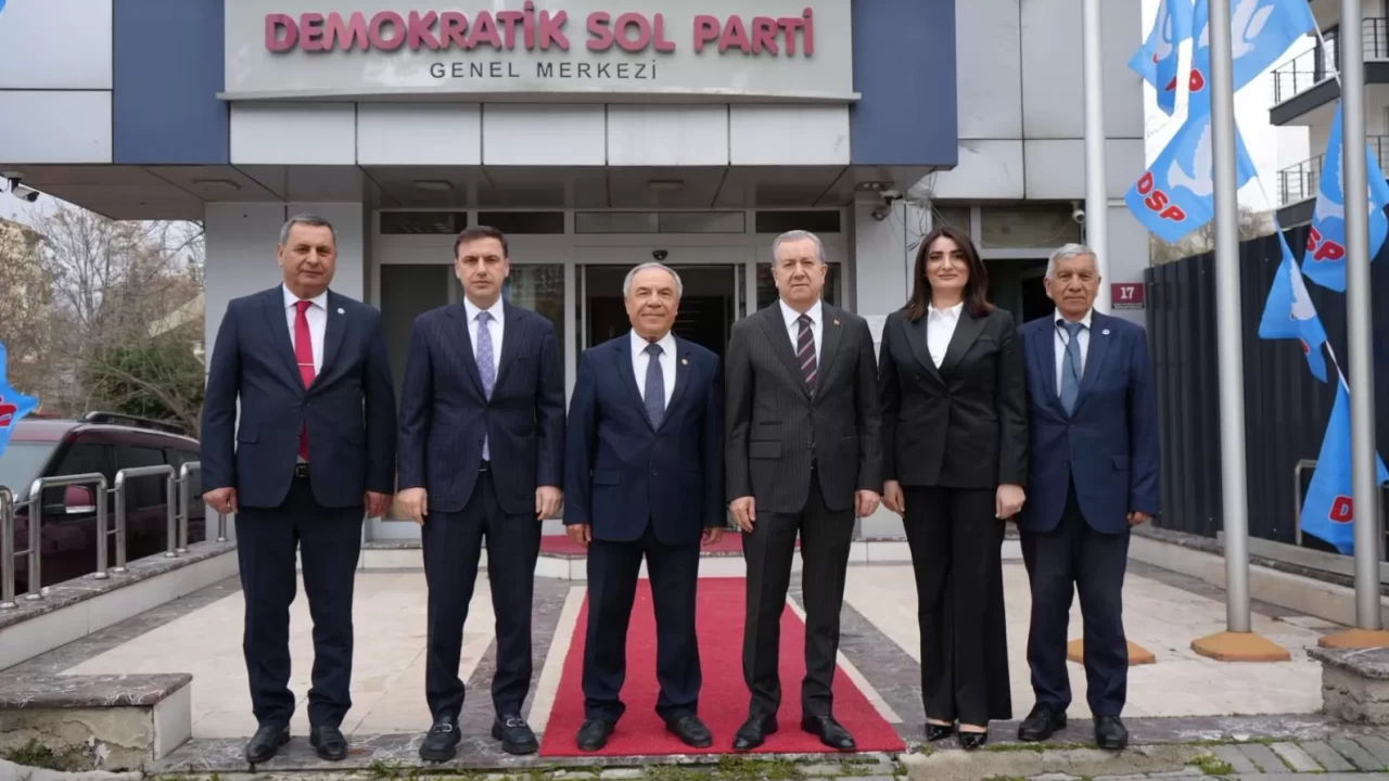 MHP'den bayramlaşma ziyaretleri: İlk durak DSP oldu