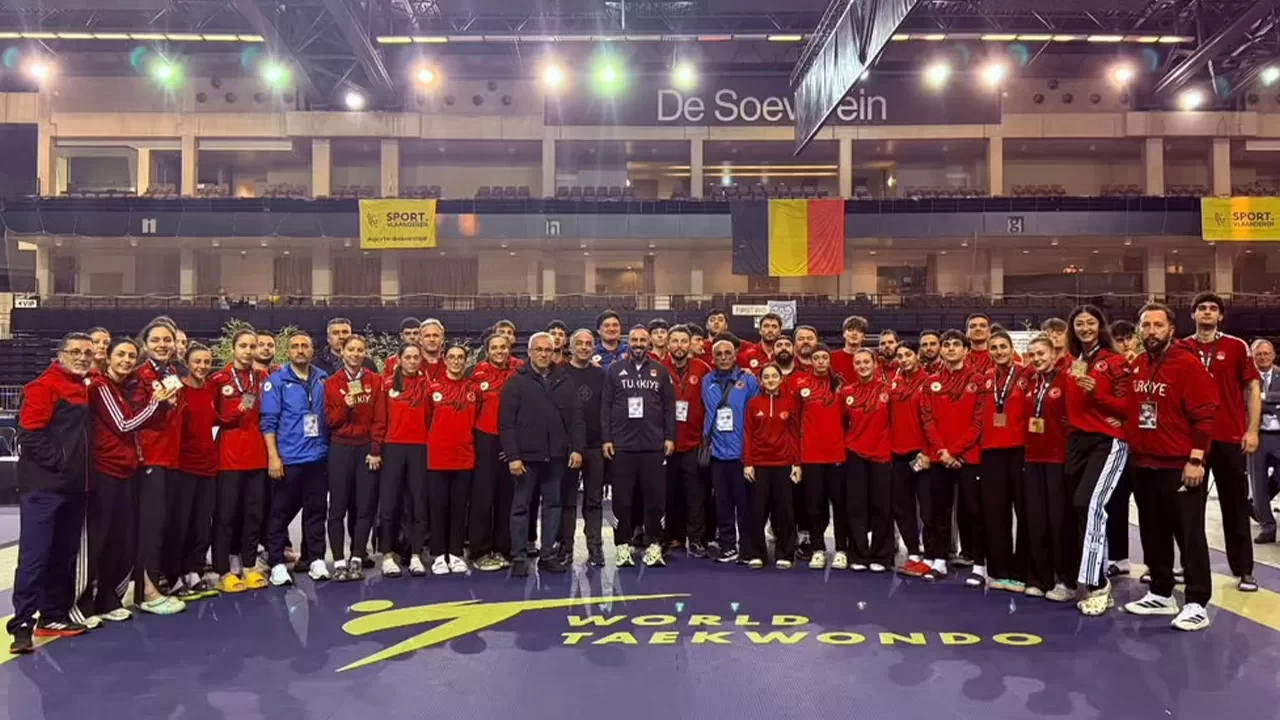Tekvandoda tarihi başarı: Milliler Belçika'dan 30 madalya ile döndü