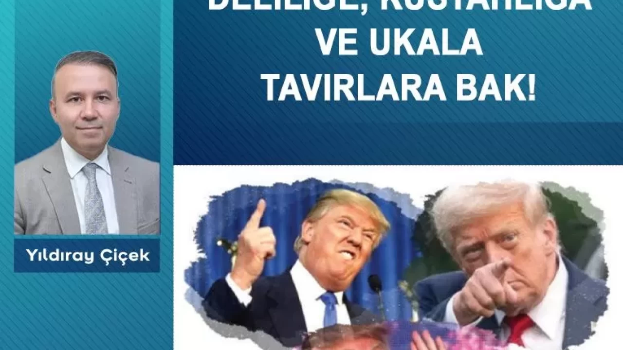 Deliliğe, küstahlığa ve ukala tavırlara bak!