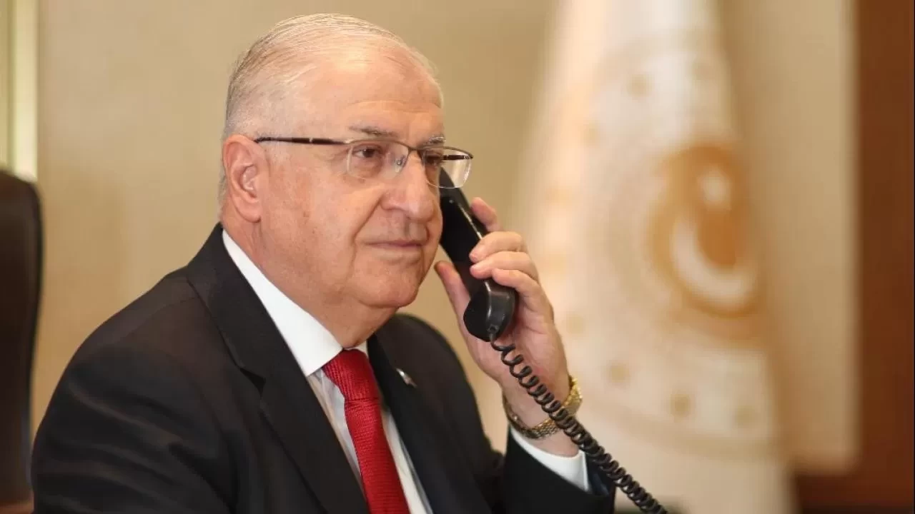 Bakan Güler İranlı mevkidaşı ile görüştü