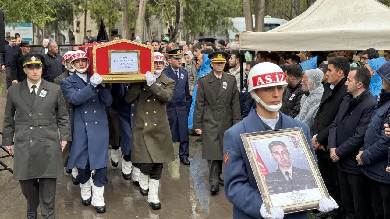 Ağrı şehidimiz Akarsel'e veda