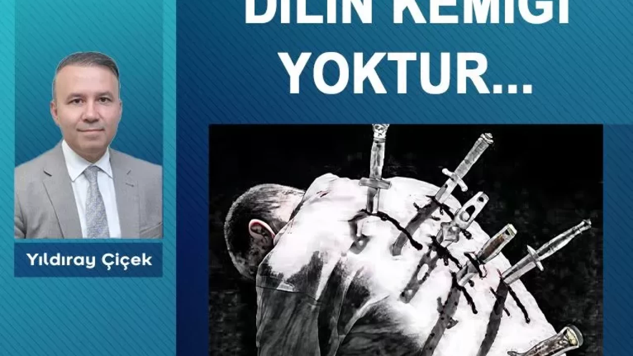 Dilin kemiği yoktur…