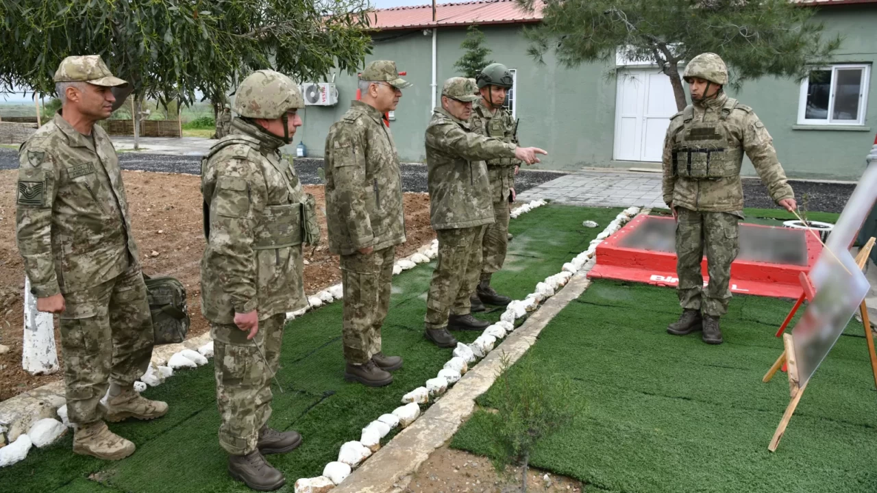 Kara Kuvvetleri Komutanı Orgeneral Tokel'den KKTC’de kritik denetim!