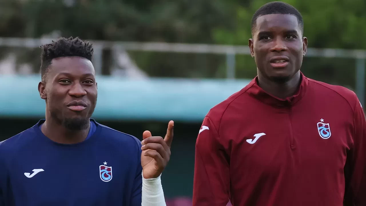 Trabzonspor’da Süper Lig'deki Galatasaray maçı öncesi kritik ikili: Onuachu ve Onana