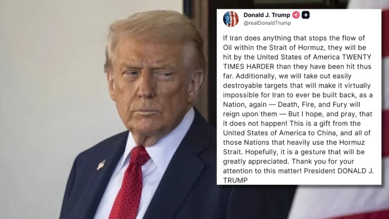 Trump'tan Hürmüz Tehdidi:  20 Kat Daha Sert Vururuz!  (Mart 2026)