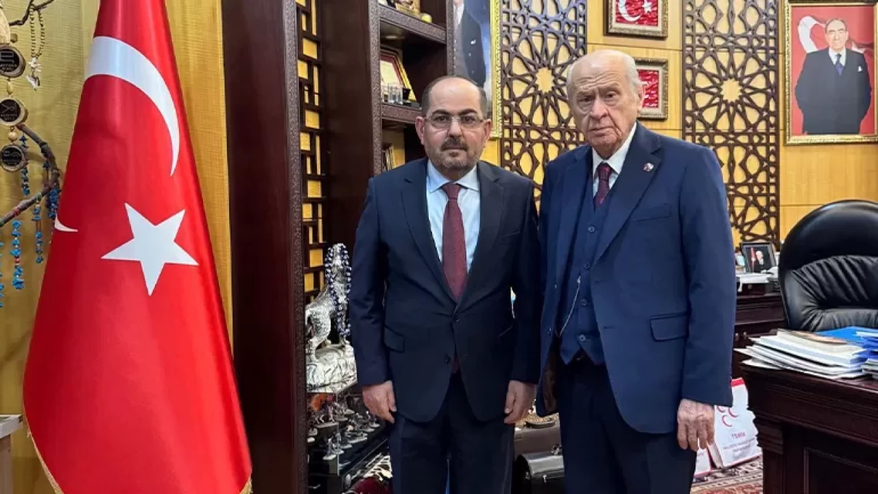 MHP Lideri Devlet Bahçeli’den Suriye Türkmen Meclisi Başkanı Mustafa’ya tebrik telefonu