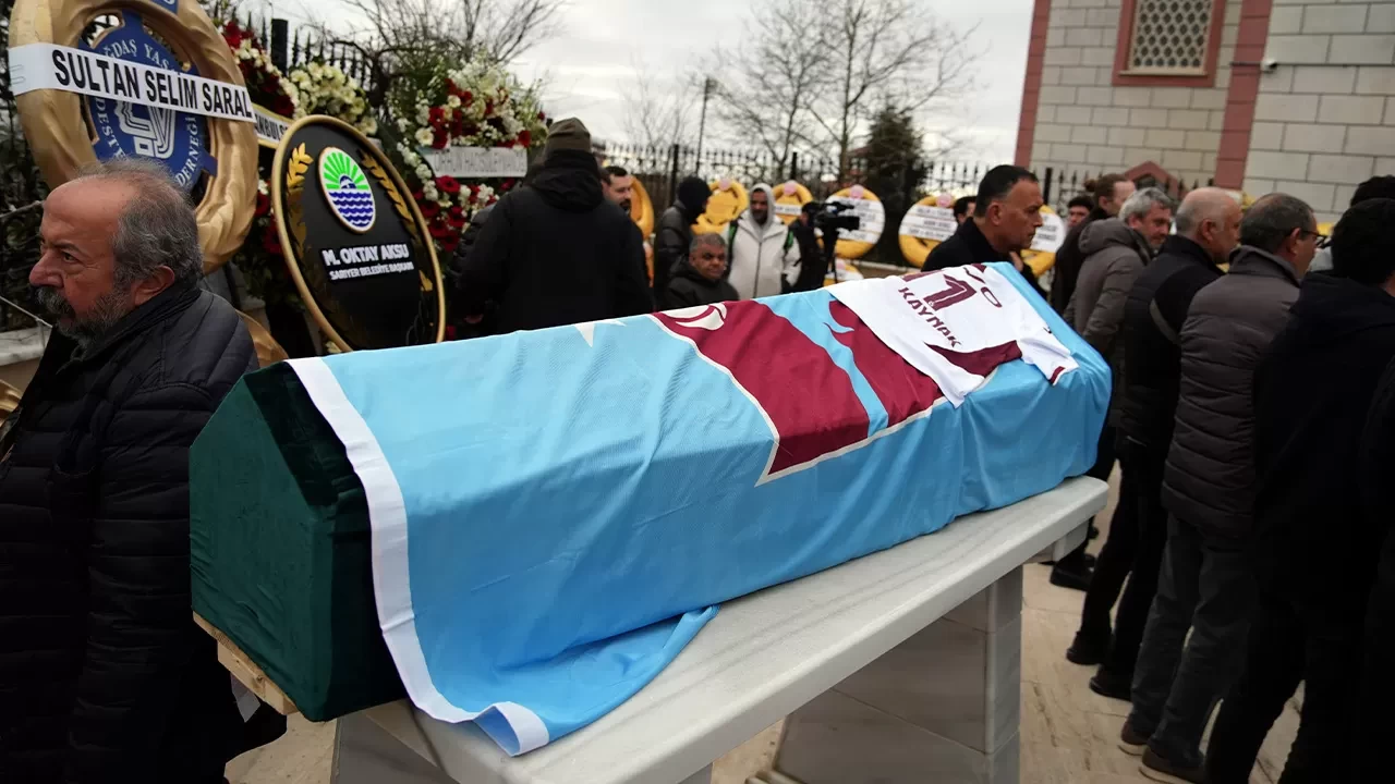 Trabzonspor Yardımcı Antrenörü Orhan Kaynak son yolculuğuna uğurlandı