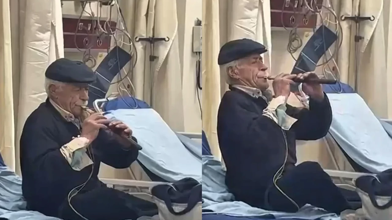 Acil serviste sıra dışı terapi: Hastalığının devasını 'zurnada' buldu