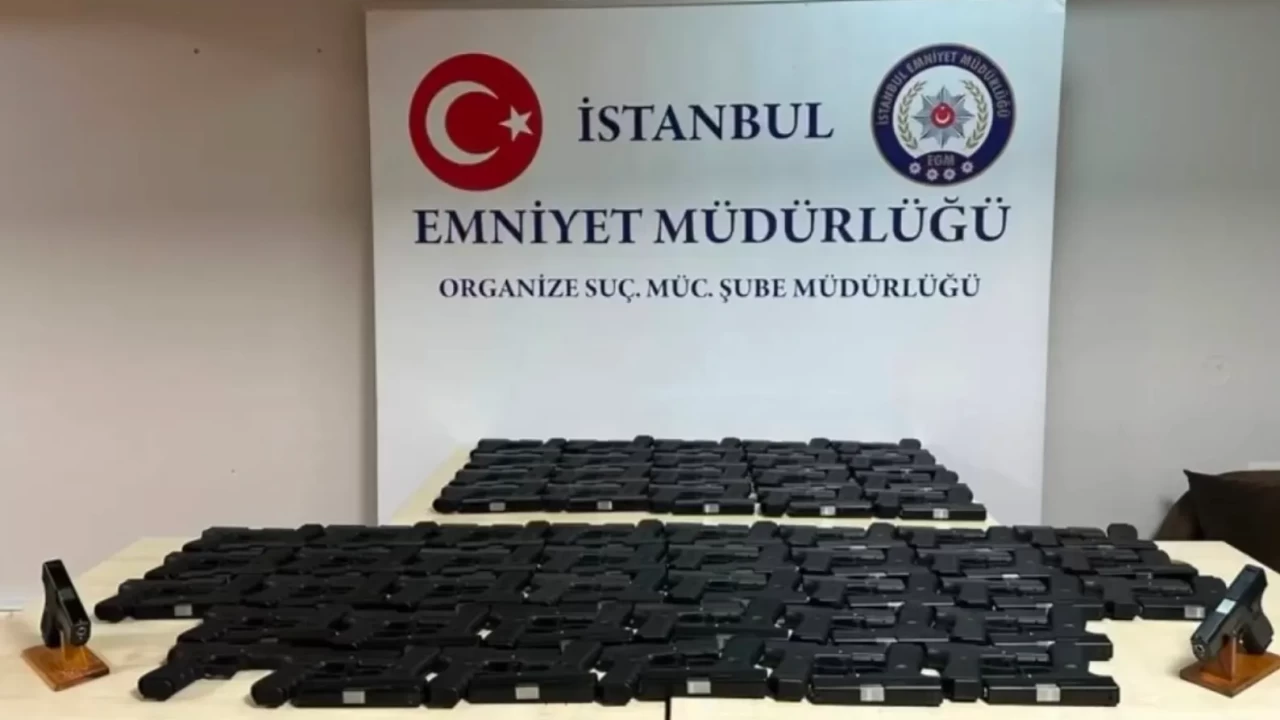İstanbul Sarıyer silah operasyonu son dakika: Taksiden 113 silah çıktı!