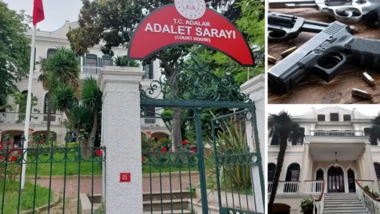 Adalar Adliyesi'nde Silah Çalan Katibe 21 Yıl Hapis İstemi