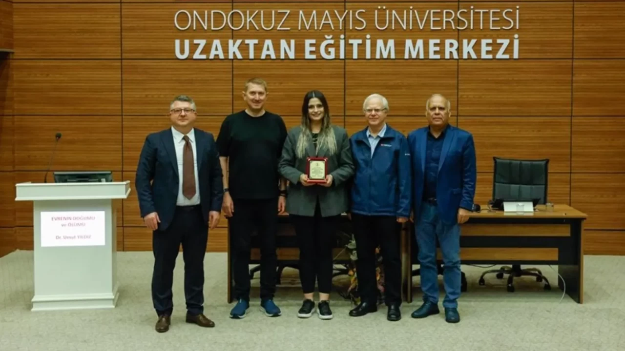 NASA'dan Türkiye'ye uzay köprüsü: Dr. Umut Yıldız OMÜ’de evrenin sırlarını anlattı