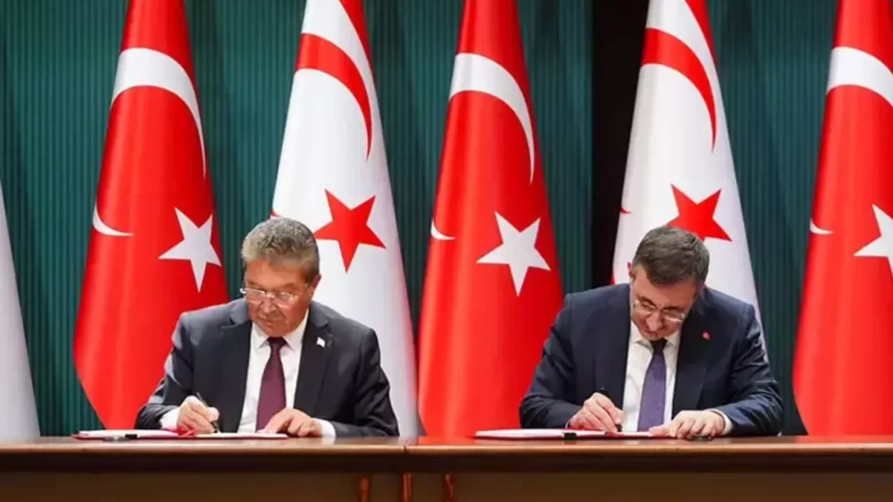KKTC’ye 23 milyar TL'lik destek! 2026 İktisadi ve Mali İş Birliği Anlaşması imzalandı