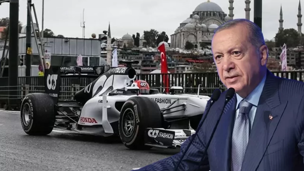Cumhurbaşkanı Erdoğan resmen duyurdu: Formula 1, 5 yıl boyunca İstanbul’da!