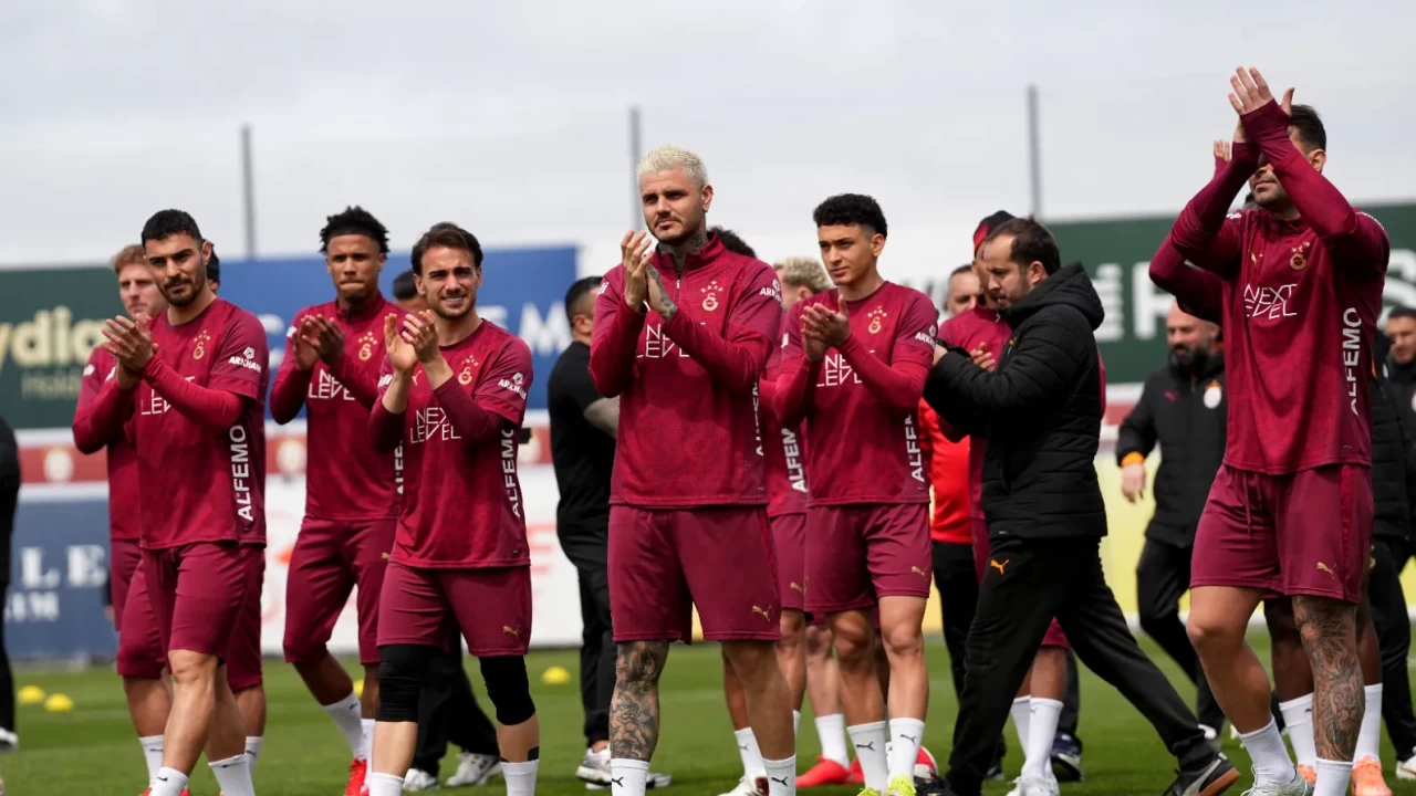 Galatasaray'dan şampiyonluk provası