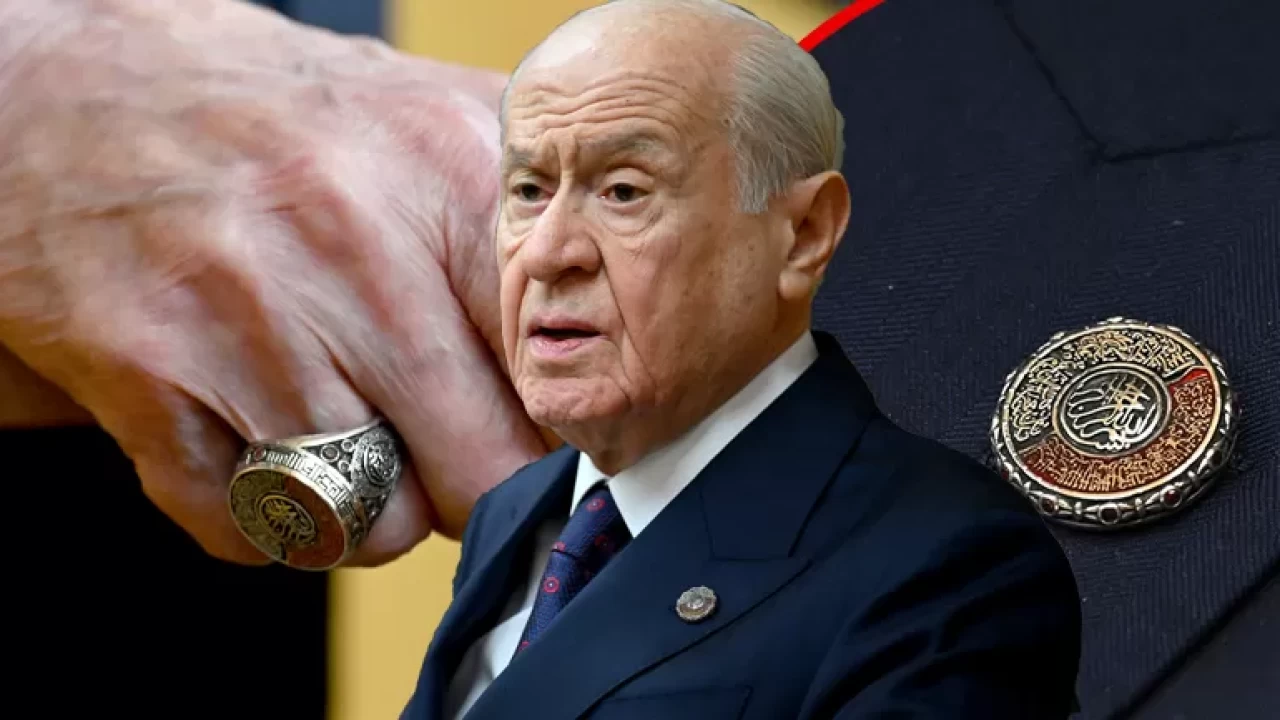 Dua dua işlendi, zirkonla süslendi: MHP Lideri Devlet Bahçeli’den ‘manevi zırh’