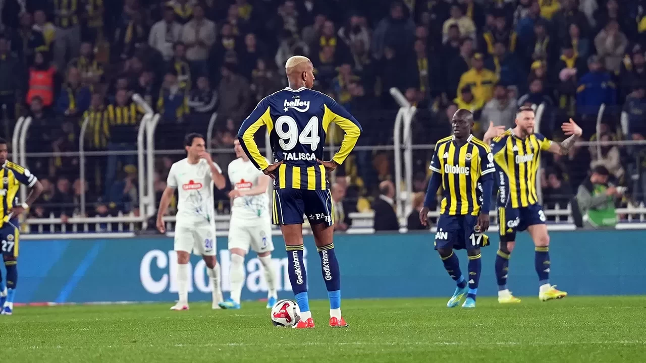 Fenerbahçe, Galatasaray derbisine puan kaybıyla gidiyor!