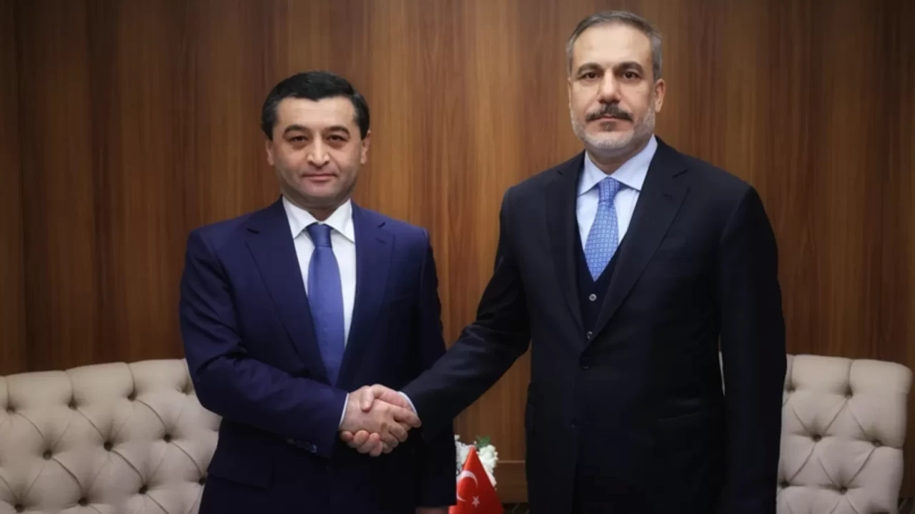Dışişleri Bakanı Fidan, Özbekistanlı mevkidaşı Saidov ile görüştü