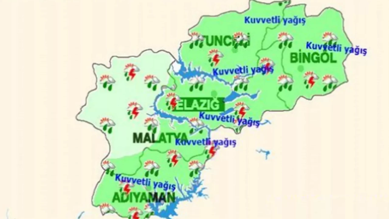 Meteorolojiden 4 ile kuvvetli yağış uyarısı!