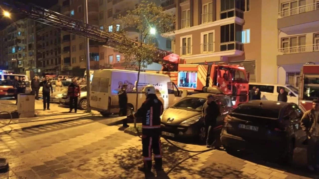 Malatya’da çakmakla oyun yangına dönüştü