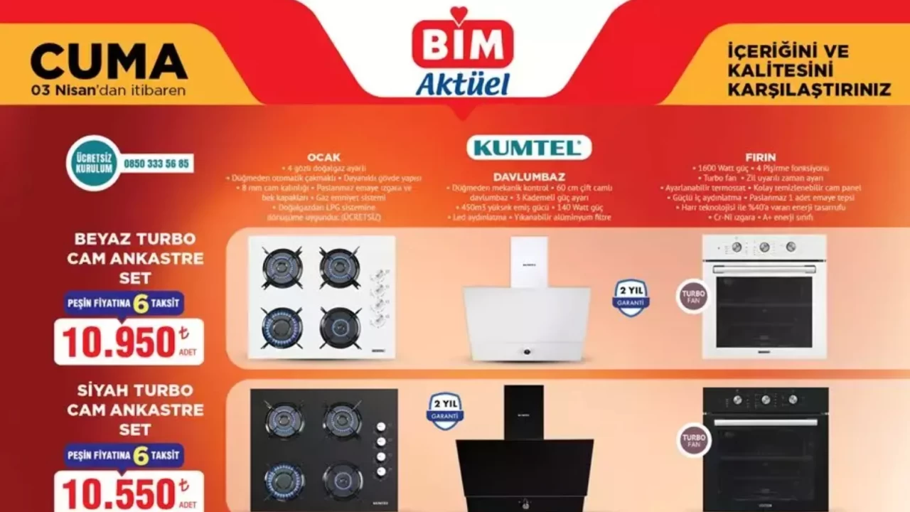 3 Nisan Cuma BİM Aktüel Kataloğu Yayınlandı! BİM'de Bu Hafta Neler Var?
