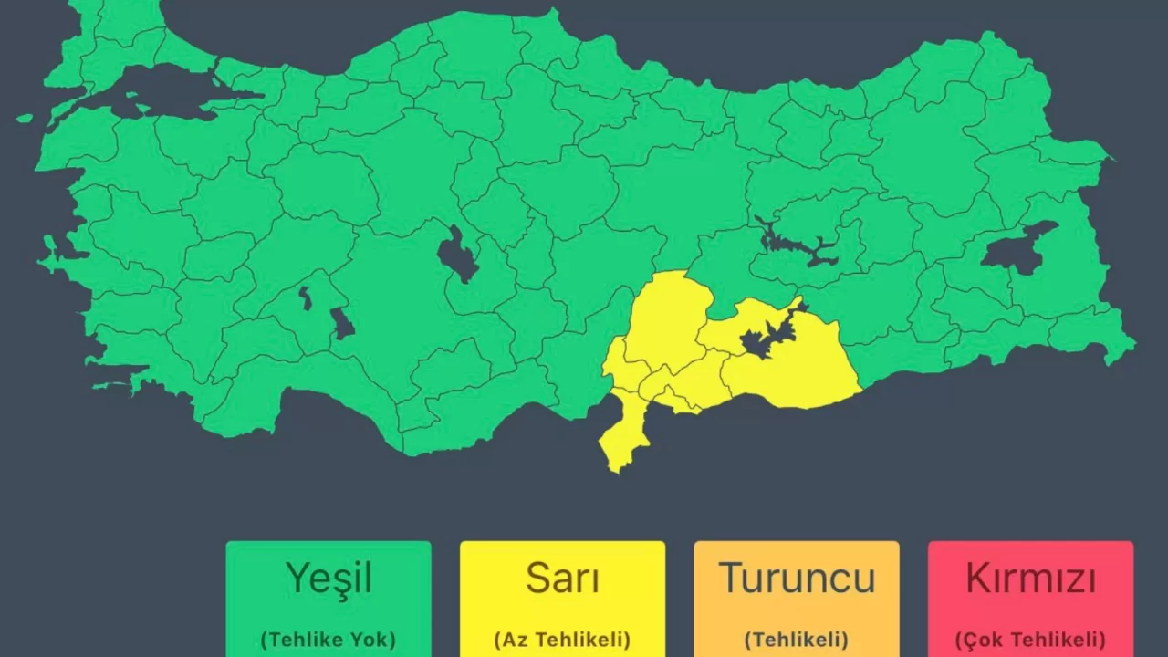 7 il için 'sarı kodlu' uyarı: Sağanak ve fırtına geliyor!
