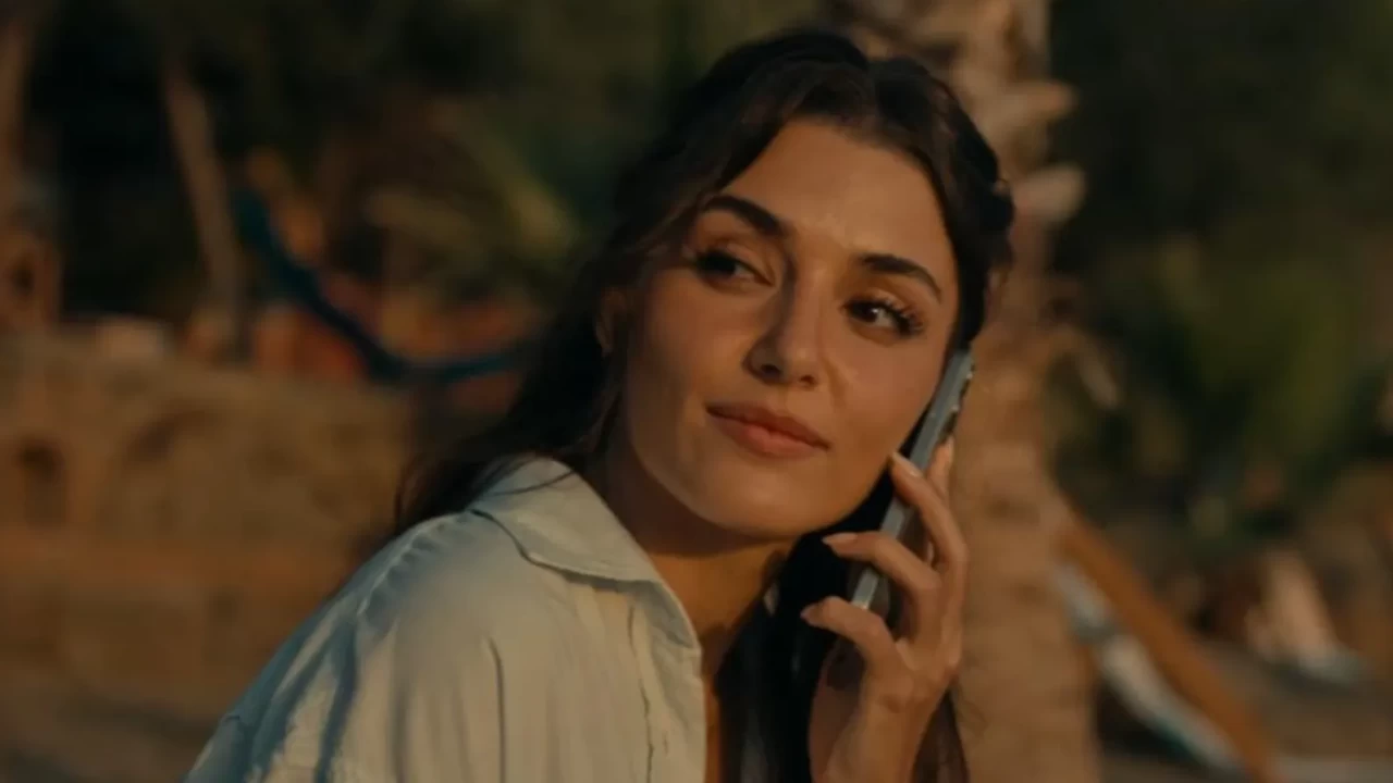 Hande Erçel Rüzgara Bırak filminde şov yaptı! Sosyal medya yıkıldı