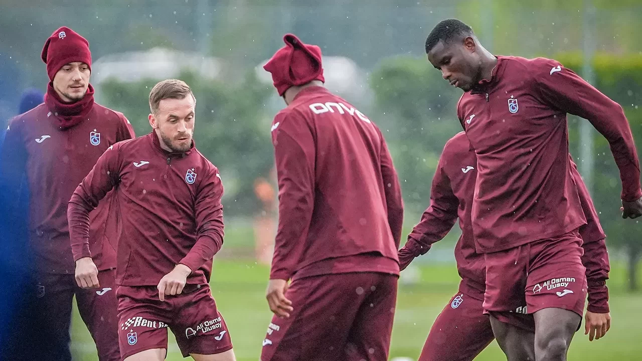 Trabzonspor’da Gençlerbirliği maçı hazırlıkları sürüyor: Hedef Türkiye Kupası