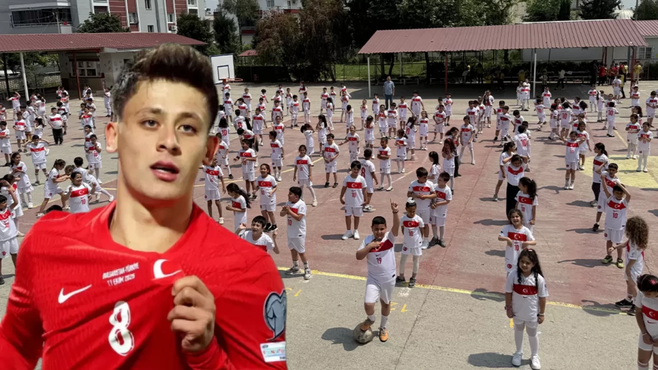 Mersinli öğrencilerin '10 numara' davetine Arda Güler’den cevap geldi!