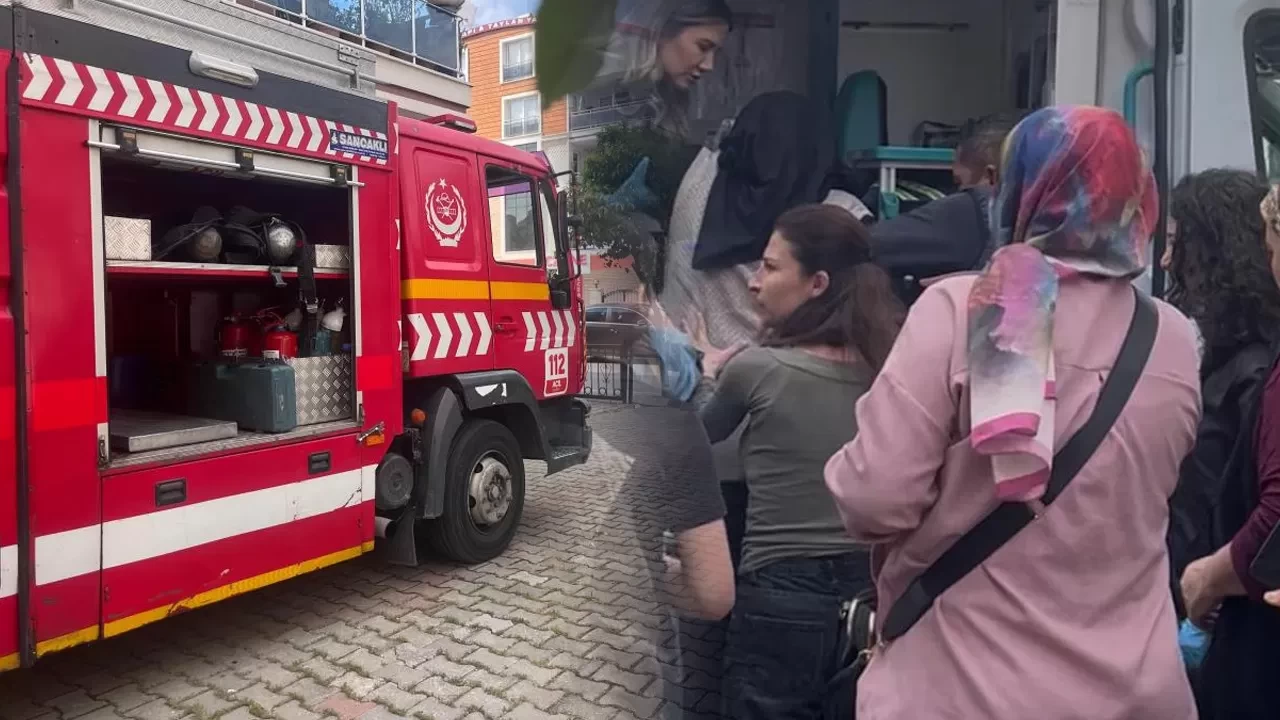 Apartman bir anda alevlerle kaplandı! Çıkan dumanları gören yaşlı kadın fenalaştı