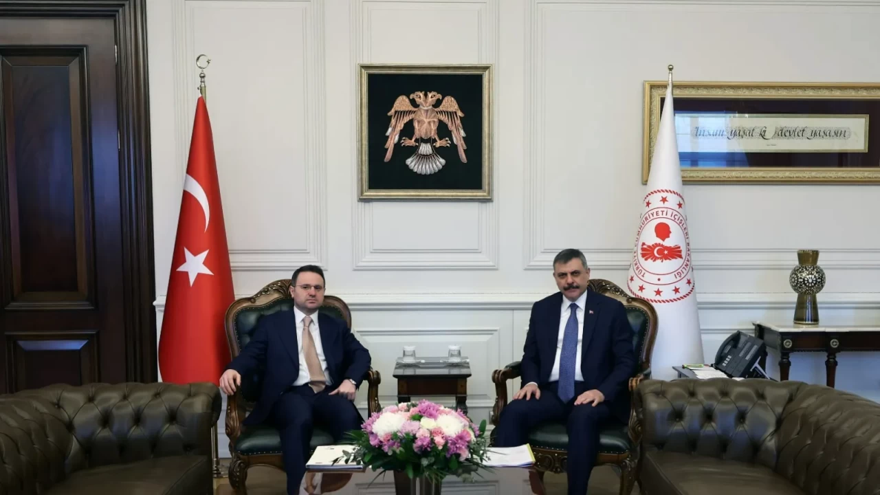 Adalet Bakanı Gürlek'ten İçişleri Bakanı Çiftçi'ye ziyaret