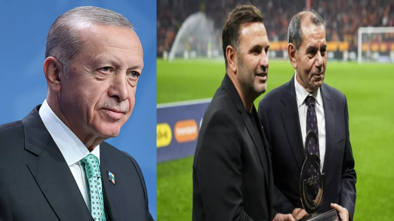 Cumhurbaşkanı Erdoğan'dan Galatasaray'a tebrik: Okan Buruk ve Dursun Özbek'le görüştü