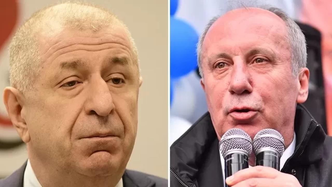 Eski ortaklar birbirine düştü: Ümit Özdağ ve Muharrem İnce arasında ‘güven’ polemiği!