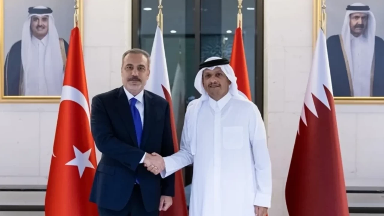 Dışişleri Bakanı Hakan Fidan, Katarlı mevkidaşı ile görüştü