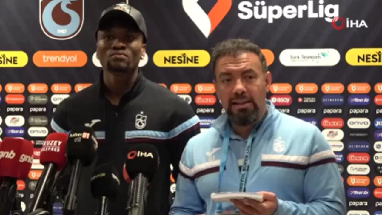 Trabzonspor'da Nwaiwu: Göztepe maçı zor oldu, Beşiktaş maçı da zor olacak