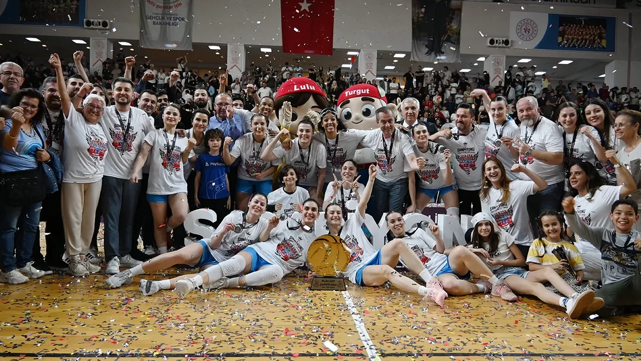 Turgutlu Belediyespor, Kadınlar Basketbol Süper Ligi’ne yükseldi