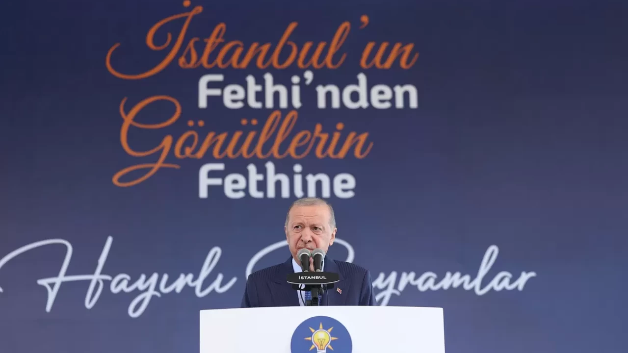 Cumhurbaşkanı Erdoğan Haliç’te konuştu: Bayramlar birlik ve beraberliği güçlendirir