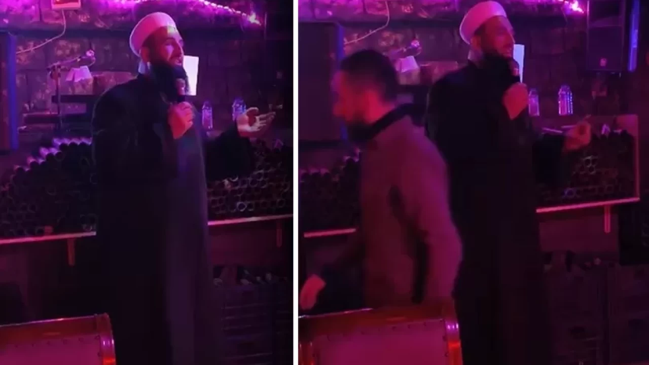 Eğlence mekanında ‘ahiret’ vaazı! Tövbe çağrısı yapıldı