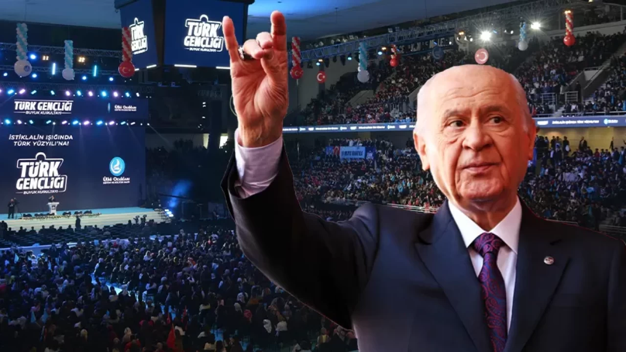 MHP Lideri Devlet Bahçeli'den 'Türk Gençliği Büyük Kurultayı'ndan dünyaya mesaj