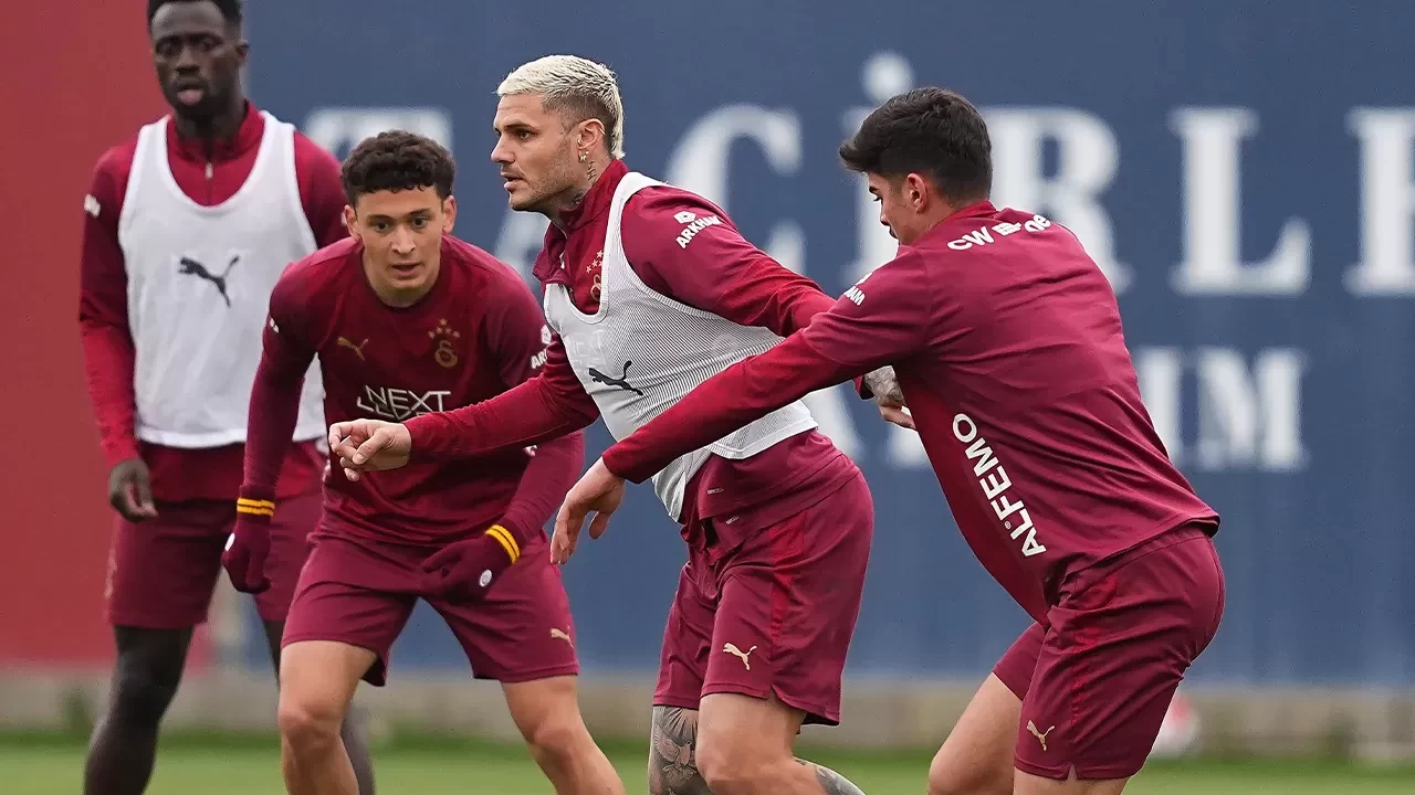 Galatasaray, Süper Lig'deki Antalyaspor maçı hazırlıklarına başladı