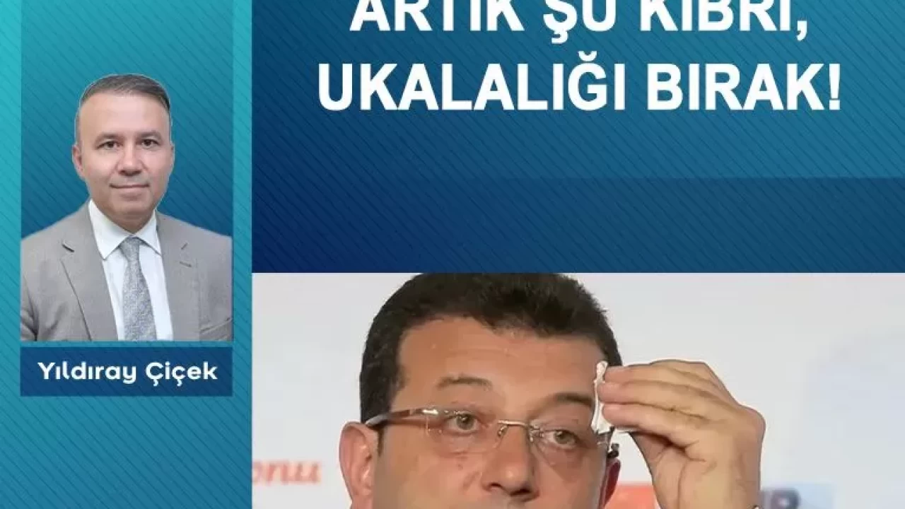 Artık şu kibri, ukalalığı bırak!
